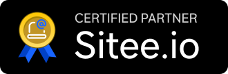 Badge certified partner Sitee.io